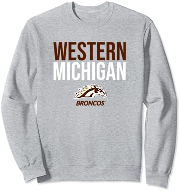 Western Michigan University Broncos a stivuit hanorac