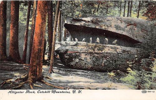 Munții Catskill, carte poștală din New York