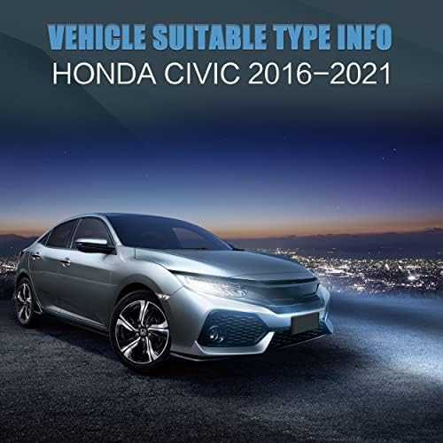 Ansamblu Faruri LED VLAND potrivit pentru Honda Civic 10th Gen -2021, Plug-and-play, Normal
