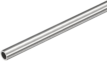 UXCELL 304 Tub capilar din oțel inoxidabil, OD 7mm x 1,5 mm perete grosime de 250 mm Tub de metal pentru mașini din industrie,
