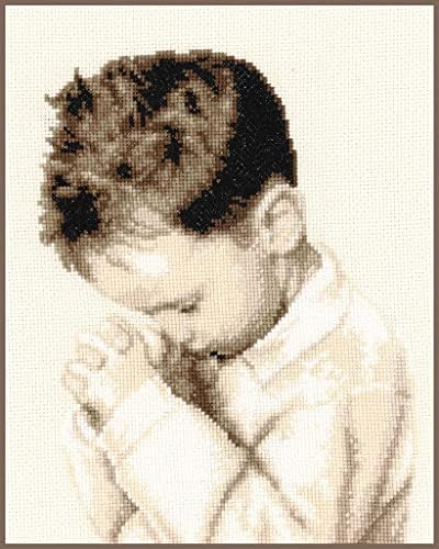 Vervaco Cross Stitch Bo, băiat care se roagă