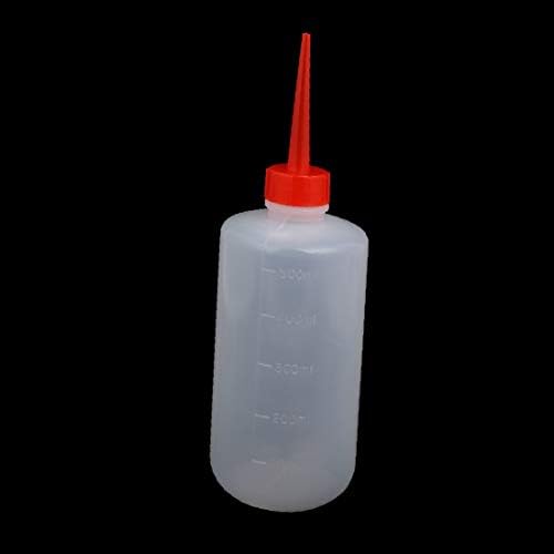 X-DREE 500ml plastic moale roșu drept cioc stoarce Sticla de ulei industriale Sticla de distribuire (nou Lon0167 500ml moale recomandate plastic roșu drept fiabile eficacitatea cioc stoarce Sticla de ulei Industriale Di