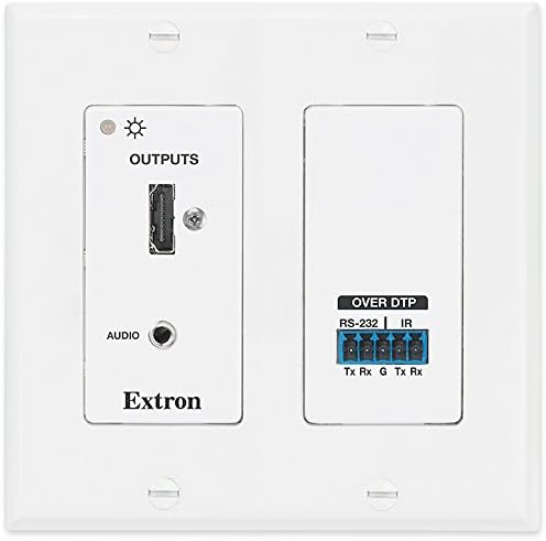 Extron DTP HDMI 230 D RX HDMI Twisted Pair Extender Decora Placă de perete