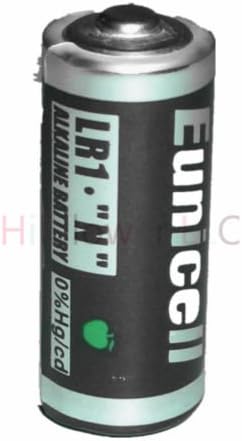 Hillflower 60 bucăți LR1 E90 N MN9100 910A BURK 0% Mercur 1,5V Duty Heavy Duty Long Baterie alcalină