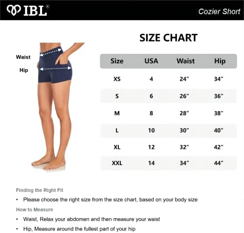 IBL 2 pachet pentru femei cu un butuc moale pentru femei, cu buzunare, talie înaltă pentru antrenament de alergare yoga 3 /