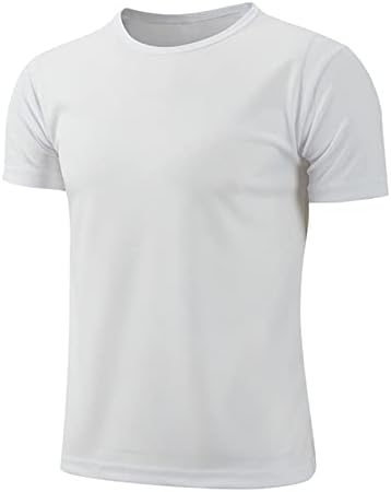 Hansber Kids Boys Basic Tricouri cu mânecă scurtă rapidă cu mânecă rapidă, atletică, tricou tricou tricou sub tricou