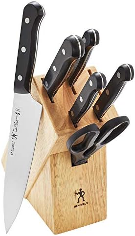 Set de cuțite HENCKELS Solution Razor-Sharp 7-pc, proiectat German informat de peste 100 de ani de măiestrie, Chefs Knife,