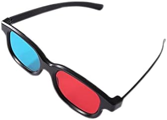 Ochelari 3D Roșu-albastru, ochelari de vizualizare 3D pentru vizualizarea filmelor/jocurilor 3D și a imaginilor în formate