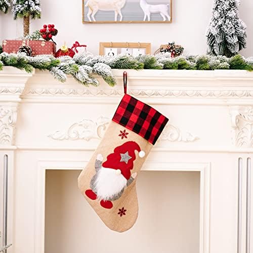 Mărgele cu diamante acrilice ciorapi mari șosete de bomboane decorațiuni de Crăciun pentru vacanță acasă decorațiuni de petrecere