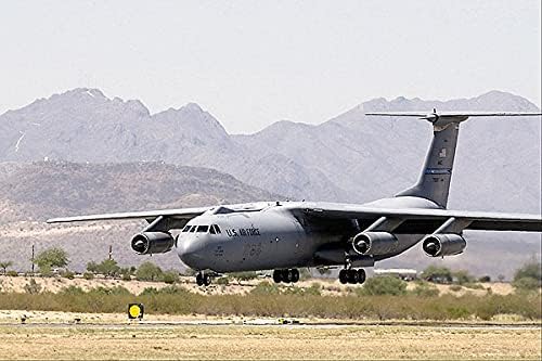 C-141 / C-141B Starlifter US Air Force 8x12 Silver Halide Photo Photo