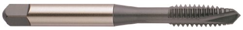 Seria YG-1 L8 Alloy Vanadium HSS Spiral Tap, acoperită cu TICN, Shank rotund cu capăt pătrat, șampon de plug, M3-0.5 dimensiune
