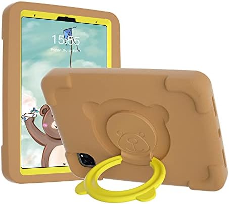 PZOZ iPad Kids Case compatibile pentru iPad Pro 11 inch 2021 2020 2018, EVA Shockproof Rotire mâner pliabil Stand Heavy Duty