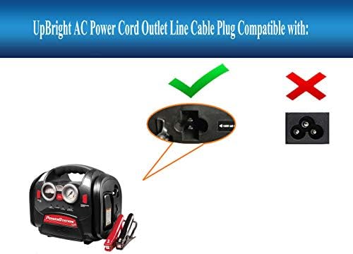 Upbright AC în cablul încărcătorului de încărcare compatibil cu PowerStation PSX PS X PS X2 PSX2 PS X3 PSX 3 PSX3EU DC 12V