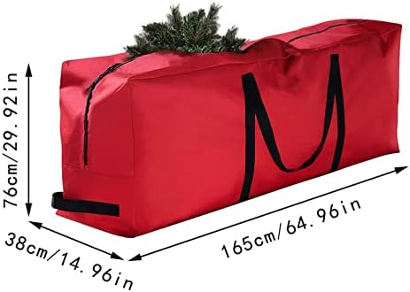 geantă de depozitare de Crăciun, pentru a aluneca ușor coroana în și în afara Crăciunului păstrează ornamentele de vacanță