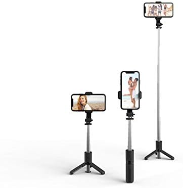 CCIDDI Mini Selfie Stick, extensibil cu suportul wireless și suportul trepied, portabil, ușor, compatibil cu iPhone 1211 12