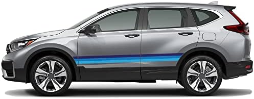 Liniile retro dungi autocolante grafice Decaluri compatibile cu Honda CR-V