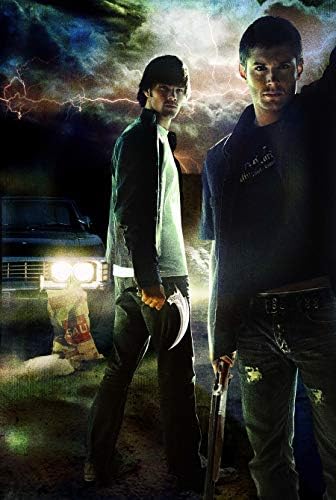 Jared Padalecki și Jensen Ackles Sezonul 1 11 x17 inch supranatural mini poster SM