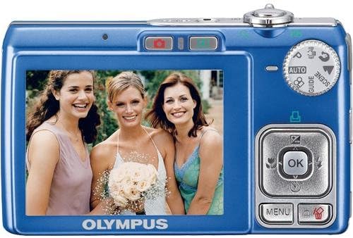 Olympus Stylus FE-280 8MP Cameră digitală cu imagine dublă stabilizată 3X Zoom optic
