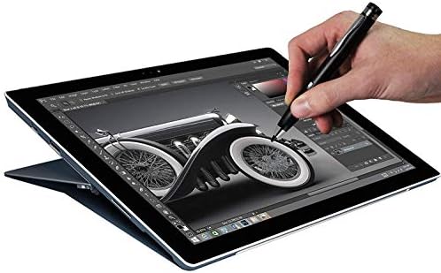 Navitech Broonel Black Fine Point Digital Stylus Pen compatibil cu Lenovo Chromebook C330 11.6