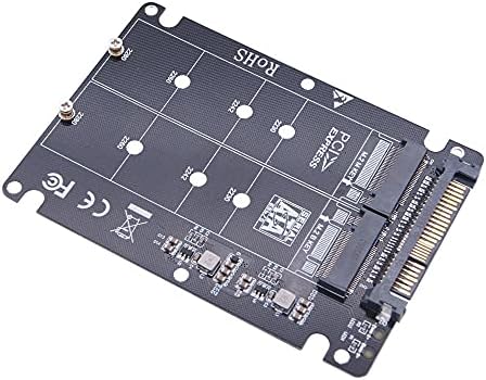 Conectori 2 în 1 NGFF M.2 NVME la U.2 Dual SSD la U.2 SFF -8639 Card de adaptare -