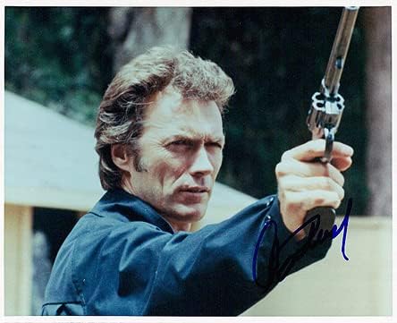 Clint Eastwood 8x10 Foto semnat în persoană