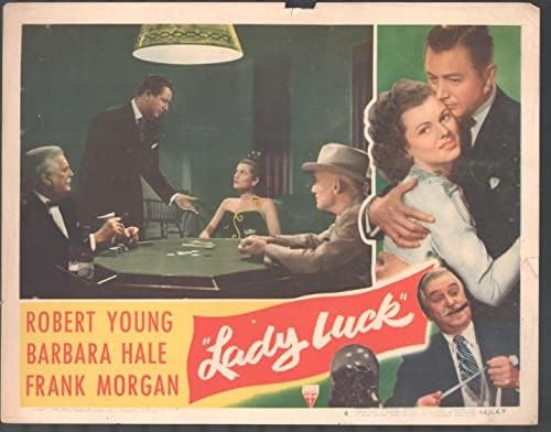 POSTER film: Lady Luck 11x14 Lobby Card 6 Robert Young Barbara Hale Frank Morgan