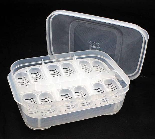 12 grile Reptile Breeder Box Professional plastic Reptile Breeding Box Incubator de incubație pentru amfibieni șerpi șopârle