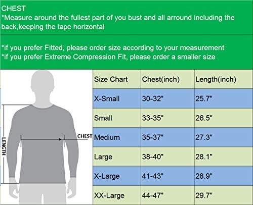Neleus pentru bărbați 3 pachet uscat se potrivește cu mânecă lungă cămăși de antrenament tricouri care rulează
