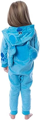 Nickelodeon copii mici Albastru indicii caracter cu glugă Uniunii costum costum somn pijama