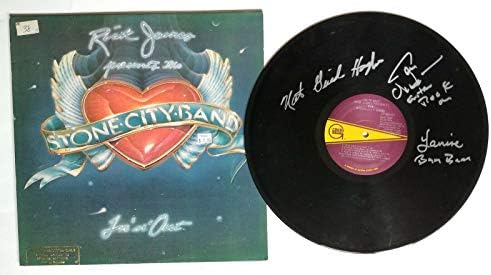 Tom McDermott Nathan Lanise Hughes a semnat cu Rick James în ' N ' Out Vinyl COA