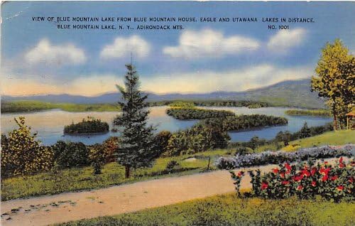 Blue Mountain Lake, New York Postcard