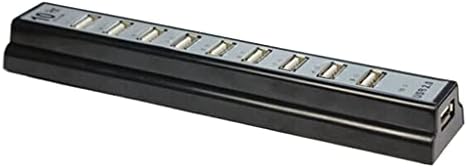 N / A plastic Splitter Hub telefon mobil cablu de încărcare adaptor Charger10 Port tastatură U-Disk Mouse USB 2.0