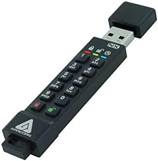 Apricorn Aegis Secure cheie 3NX la USB3.0 Drive Flash Ask3-NX-128 GB Memorie USB 128 GB Blocare Cheie HD2243