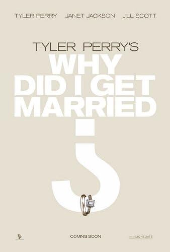 De ce m -am căsătorit și eu? D/S Film Poster Poster One Foaie 2007 Tyler Perry