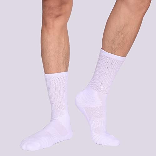 Fitliva Work Socks for pentru bărbați Bumbac Cizme de bumbac Suport pentru gleznă