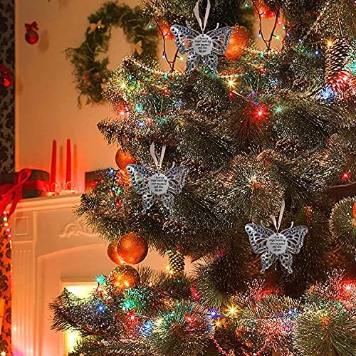 Ornamente de ornament de Crăciun cu pandantiv de familie Decorația familiei pandantive atârnă garlandă de cristal acrilic 99