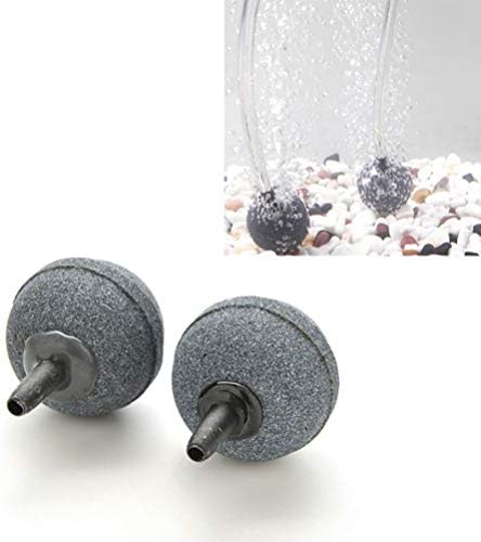 POPETPOP 6 buc Aquarium Air Stone - Mineral Bubble Diffuser pentru pompe de aer Nano găleți mici și rezervoare de pește