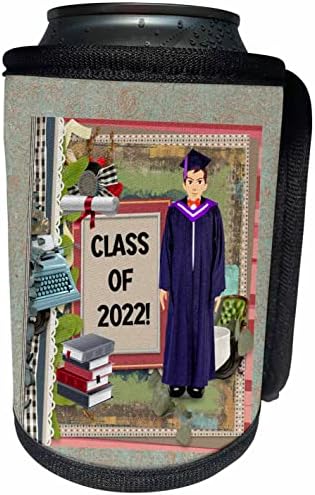 Imaginea 3Drose a absolventului masculin, mașina de scris, 2022, diplomă. - Poate o înveliș cu sticlă mai rece