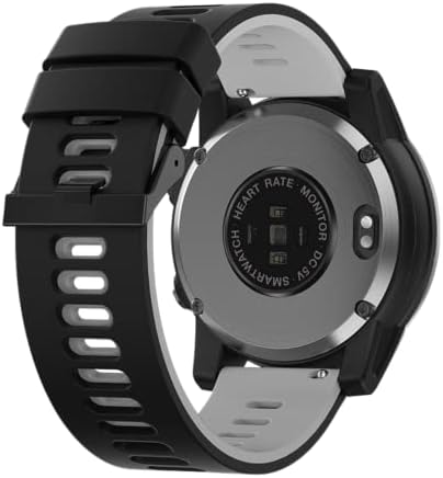 CAKCITY 46mm Smartwatch Fitness Watch IP68 IP68 Activitate impermeabilă Tracker cu ecran color Touch Touch, altimetru, busolă,