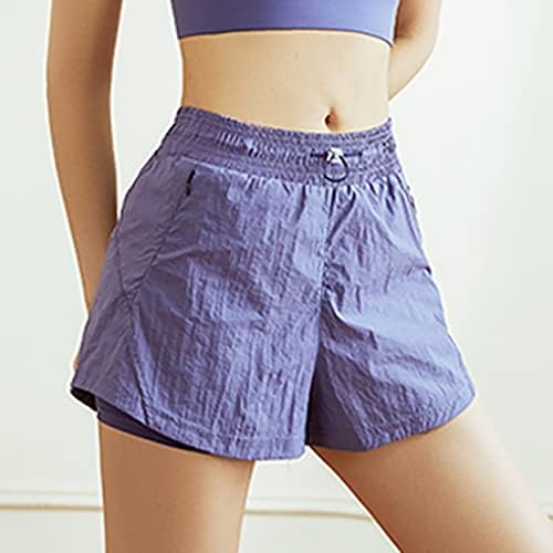 Pantaloni scurți de vară pentru femei casual, cu talie înaltă confortabilă, pantaloni scurți de tenis de yoga pantaloni scurți
