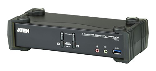 Aten CS1922 2 porturi USB 3.0 4k comutator DisplayPort KVMP
