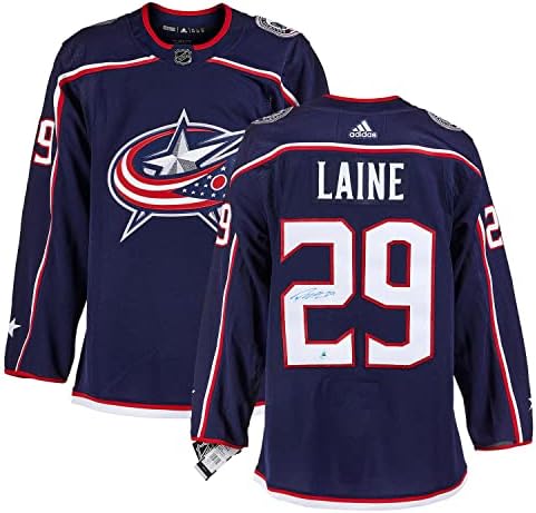 Patrik Laine Columbus Blue Jachete Adidas Jersey - tricouri autografate NHL