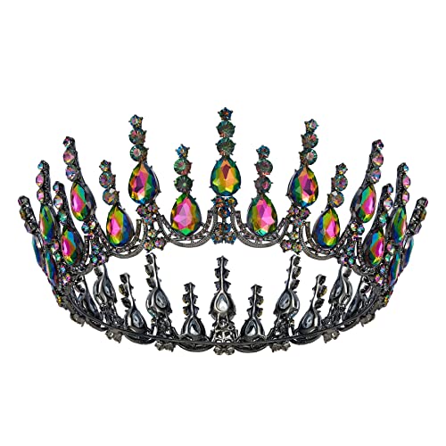 SWEETV regina coroana pentru femei, nunta Tiara pentru mireasa, Printesa Tiara, Quinceanera Pageant Crown, Crystal Diadema