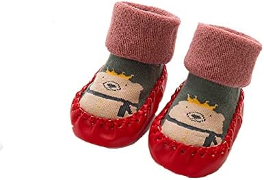 Pantofi pentru șosete pentru copii pentru băieți pentru copii pentru copii cu urechi de desene animate de podea șosete non