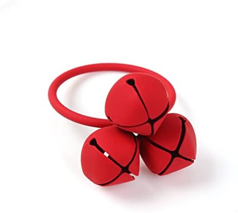 Tbiiexfl 12/PCS roșu Bell Christmas Sapkin Ring Ring Japkin Buckle Hotel Ornament