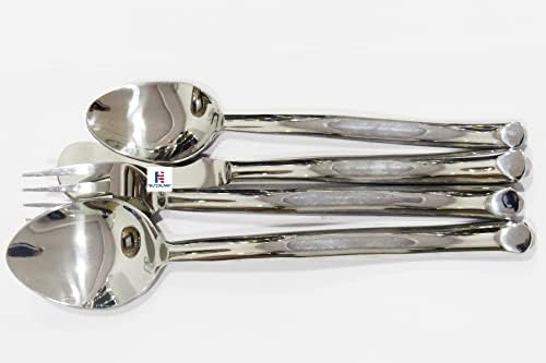 Set de tacâmuri din oțel inoxidabil, set de tacâmuri Decorative Cultlery, Include ustensile de cuțit cu lingură de furculiță