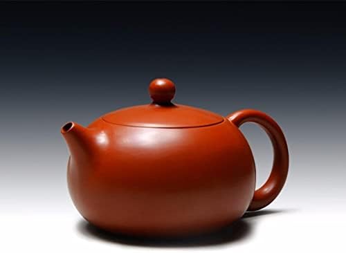 Oală handmade Liuzh cu infuzor de ceai Teapot roșu de lut tetera 100ml zhu ni porțelan antic ceainic ceramică