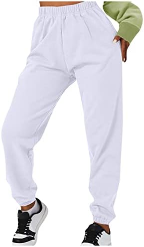 Pantaloni de transpirație gumipy pentru femei libere potrivite y2k la modă casual pant antrenament jogger -uri conice y2k bumbac