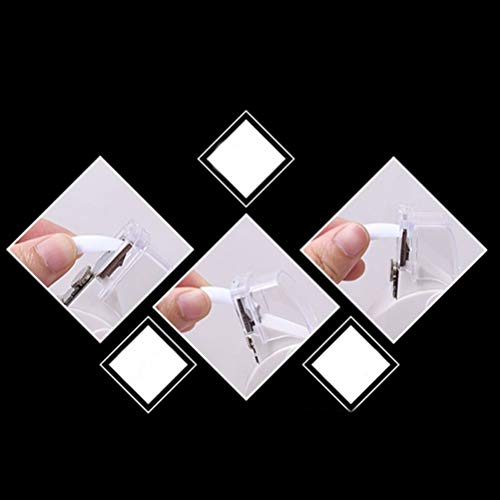 Hzemci Acrylic Nail Cutter-mașini de tăiat unghii false din oțel inoxidabil cu suport pentru unghii, mașină de tuns unghii