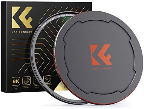 K & amp; F Concept 52mm Magnetic MC UV filtru de protecție a lentilelor + capac de filtru pentru lentile cu 28 de acoperiri